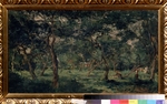 Daubigny, Charles-François - Olive Orchard