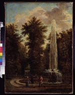 Galaktionov, Stepan Philippovich - Fountain in a park