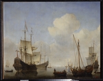 Velde, Willem van de, the Younger - The Dutch Squadron at the West African Coast