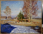 Vinogradov, Sergei Arsenyevich - Spring landscape