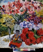 Yakovlev, Mikhail Nikolayevich - Flowers and a doll