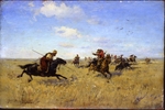 Vasilkovsky, Sergei Ivanovich - Fight between Dnieper Cossacks and Tatars