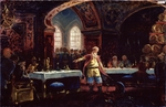 Makovsky, Konstantin Yegorovich - Count Repnin at Ivan The Terribles Feast