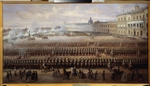 Schwarz, Otto Gottlieb - Unveiling of the Paul I memorial in Gatchina