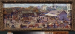 Petrovichev, Pyotr Ivanovich - Market in Pskov