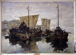 Gorbatov, Konstantin Ivanovich - Boats. Novgorod the Great