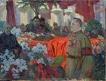 Goryshkin-Sorokopudov, Ivan Silych - Lenin's funeral ceremony