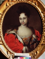 Nikitin, Ivan Nikitich - Portrait of Grand Duchess Anna Petrovna of Russia (1708-1728)