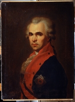 Drozhdin, Petro Semyonovich - Portrait of the Secretary of State Vasily Popov