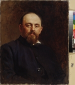 Repin, Ilya Yefimovich - Portrait of Savva Mamontov, the founder of the first privat Russian opera theatre