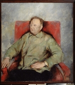 Williams, Pyotr Vladimirovich - Portrait of the actor Vasily Kachalov (1875-1948)