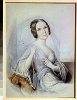 Ender, Johann Nepomuk - Portrait of the singer Henriette Gertrude Sontag (1806-1854)