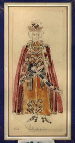 Vrubel, Mikhail Alexandrovich - Costume design for the opera Mazepa by P.I. Tschaikovski