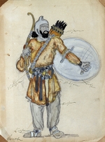 Korovin, Konstantin Alexeyevich - Costume design for the opera Prince Igor by A. Borodin