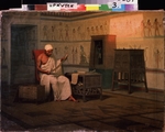 Bakalowicz, Stepan Vladislavovich - Egyptian Priest Reading a Papyrus Roll