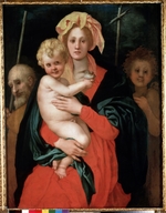 Pontormo - Madonna and Child with Saint Joseph and John the Baptist