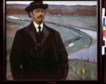 Nesterov, Mikhail Vasilyevich - Self-portrait