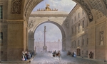 Sadovnikov, Vasily Semyonovich - The Arch of the General Staff Building in St. Petersburg