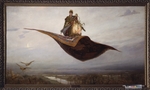Vasnetsov, Viktor Mikhaylovich - Riding a Flying Carpet