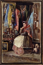 Makovsky, Konstantin Yegorovich - Curiosity shop