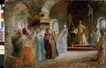 Makovsky, Konstantin Yegorovich - Tsar Alexei Mikhailovich Choosing a Bride