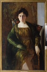 Somov, Konstantin Andreyevich - Portrait of Henrietta Hirshmann