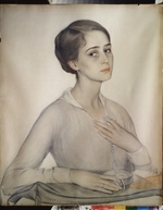 Sorin (Sorine), Saveli Abramovich - Portrait of the ballet dancer Olga Spessivtzeva (1895-1991)