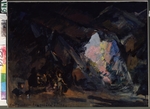 Korovin, Konstantin Alexeyevich - Stage design for the opera Siegfried by R. Wagner