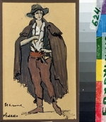 Korovin, Konstantin Alexeyevich - Costume design for the opera Aleko by S. Rakhmaninov