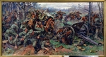 Borisov, Nikolai Yakovlevich - The Russian Cavalry charging the German artillery in 1915