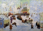 Kustodiev, Boris Michaylovich - Shrovetide