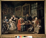 Hogarth, William - Marriage à-la-mode. 1. The Marriage Settlement