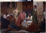 Bronnikov, Feodor Andreyevich - Emperor Augustus at the Family Circle