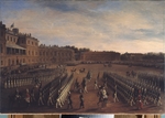 Schwarz, Otto Gottlieb - Parade at the Time of Emperor Paul I