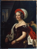 Krüger, Franz - Portrait of Queen Frederica of Hanover (1778-1841)