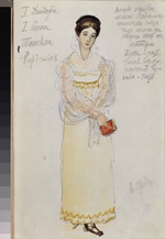 Sredin, Alexander Valentinovich - Costume design for the opera Eugene Onegin by P. Tchaikovsky