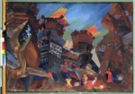 Fedorovsky, Fyodor Fyodorovich - Stage design for the opera Prince Igor by A. Borodin