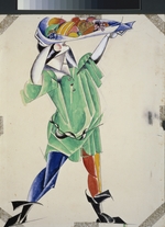 Popova, Lyubov Sergeyevna - Costume design for the play Romeo and Juliet by W. Shakespeare