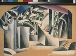 Popova, Lyubov Sergeyevna - Stage design for the play Romeo and Juliet by W. Shakespeare