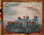 Zolotaryev, Nikolai Nikolayevich - Stage design for the opera War and Peace by S. Prokofiev