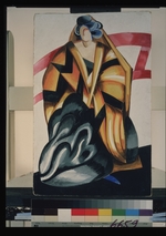 Exter, Alexandra Alexandrovna - Wet-nurse. Costume design for the play Romeo and Juliet by W. Shakespeare