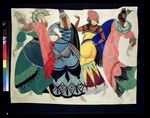 Fedorovsky, Fyodor Fyodorovich - Costume design for the opera Carmen by G. Bizet