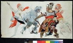 Fedorovsky, Fyodor Fyodorovich - Costume design for the opera Die Meistersinger von Nürnberg by R. Wagner