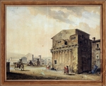 Thomas de Thomon, Jean François - Rome. The House of Pontius Pilate