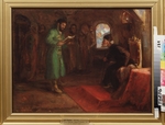 Repin, Ilya Yefimovich - Boris Godunov and Ivan the Terrible