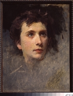 Lehman, Yuri Jacovlevich - Portrait of the composer Pyotr Ilyich Tchaikovsky (1840-1893)