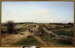 Neuville, Alphonse Marie, de - Scene from the Franco-Prussian War 1870