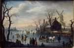 Molenaer, Claes - Ice skaters