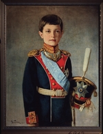 Pass, Israel Abramovich - Portrait of the Tsesarevich Alexei Nikolaevich of Russia (1904-1918)