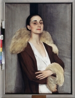 Sorin (Sorine), Saveli Abramovich - Portrait of Melita Cholokashvili (1895-1985)